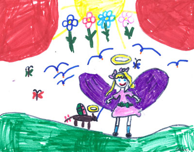 Drawing by Gelsie, age 5
