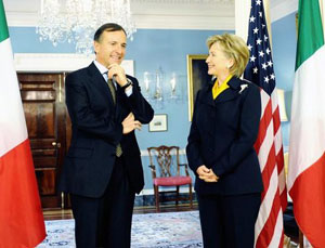 Frattini, Clinton